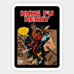 Dangerous Kung fu Sticker